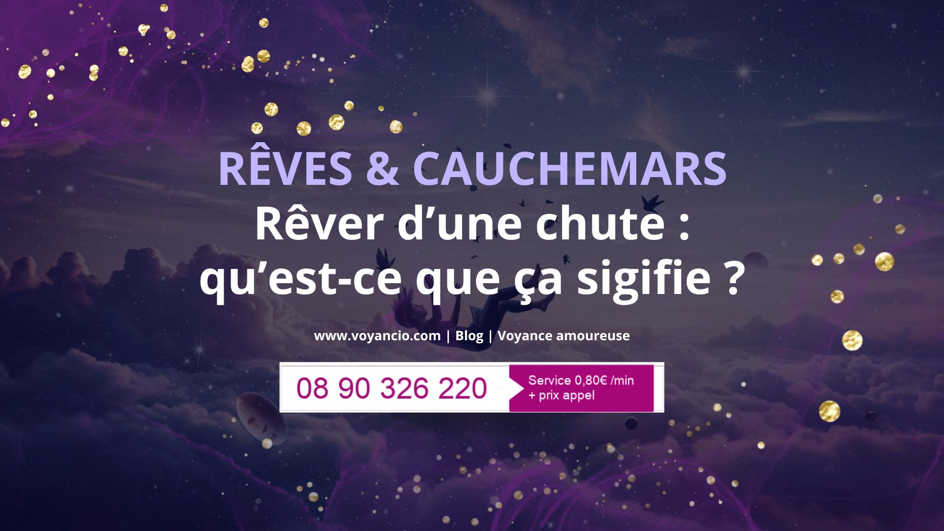 Rêver d'une chute : significations