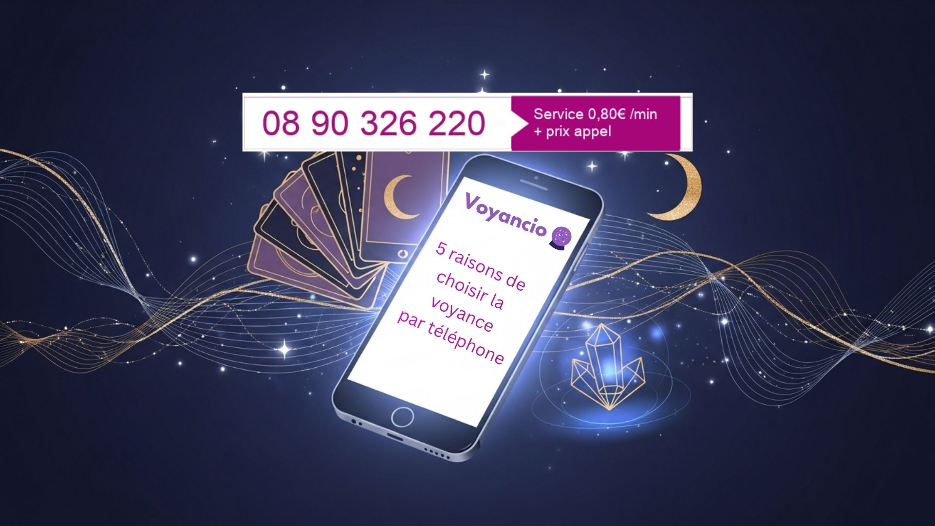 5 raisons voyance téléphone